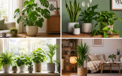 Plantes intérieures : Super idées déco pour votre salon
